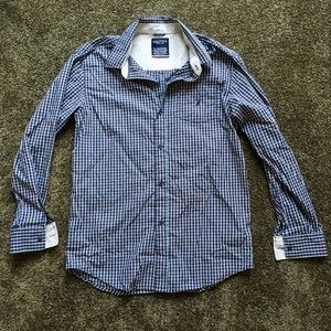 Nautica plaid button up shirt XL boys (18/20)